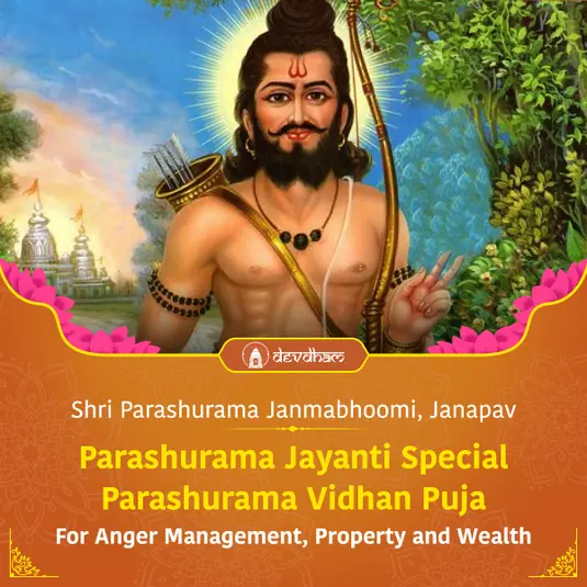 Parshuram Jayanti Special<br/>Parashurama Vidhan Puja<br/>For Victory over Enemies, Property and Wealth
