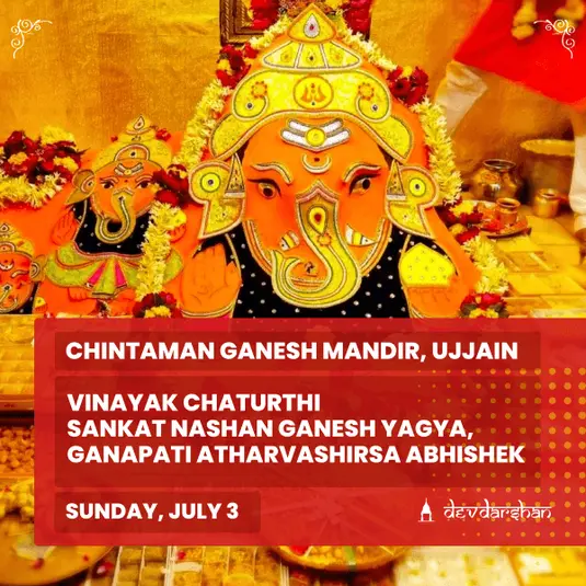 Vinayak Chaturthi Sankat Nashan Ganesh Yagya and Atharvashirsha Abhishek 