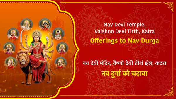 Offering At Nav Devi Temple
