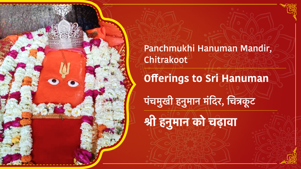 Offering At Hanuman Dhara, Mandir ( Panchmukhi Hanuman)