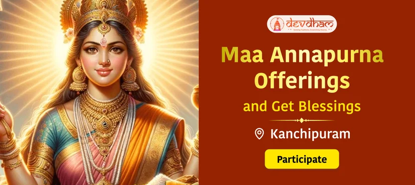 Offering At Offerings to Maa Annapurna