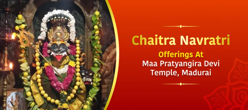 Offering At MAA PRATYANGIRA DEVI TEMPLE 