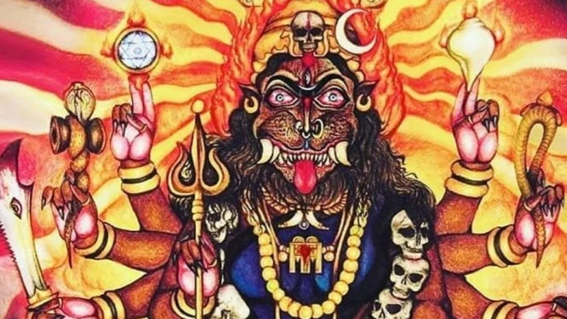 Kali Chaudas Special : Tantra Yukta Vipreet Pratyangira Siddha Maha Yagya <br/> For Victory Over Enemies, Prosperity & Success in Life, Good Health and Protection against Negative Energies