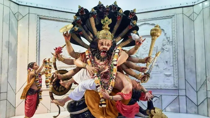 Offering At Shri Narasimha Temple