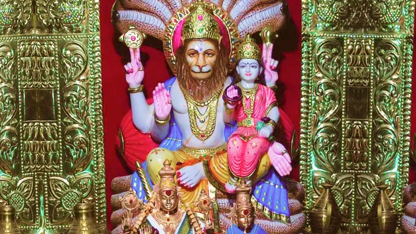 Vaikuntha Ekadashi Special<br/>Narasimha and Lakshmi Stotra Abhishek for Freedom from Fear & Diseases and for Wealth & Prosperity