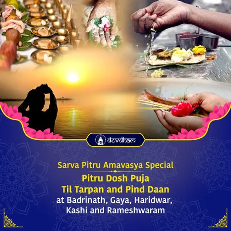 Sarva Pitru Amavasya Special : Pitru Dosh Puja, Til Tarpan and Pind Daan