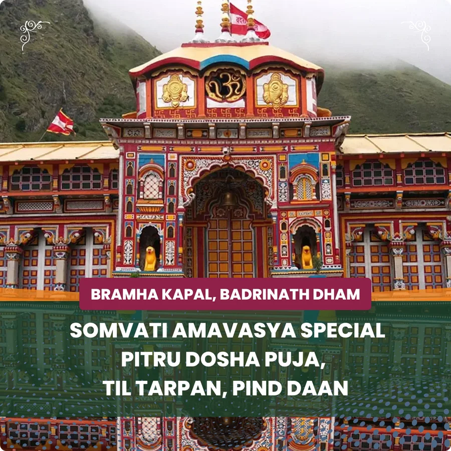 Somvati Amavasya Special Pitra Dosha Puja, Til Tarpan and Pind Daan with your Pitru Sankalp on Call done by our Vedic Pandits - Slide 1