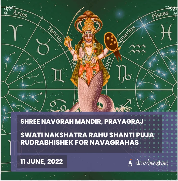 Swati Nakshatra Rahu Shanti Yagya and Rudrabhishek for the Navagrahas - Slide 1